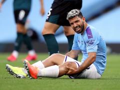 Manchester City striker Sergio Aguero out of Porto game